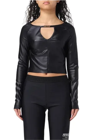 VERSACE Donna, Top, Nero, S, new
