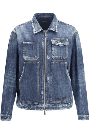 Dsquared2 Uomo, Giacche, Blu, XL, new
