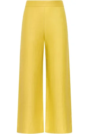 Maliparmi Donna, Pantaloni, Giallo, L, new