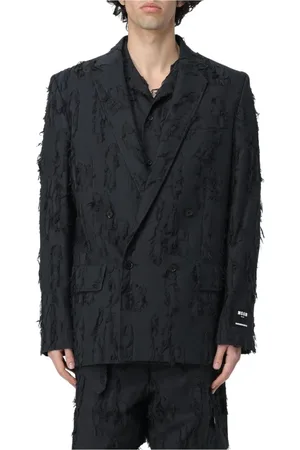Msgm Uomo, Giacche, Nero, M, new