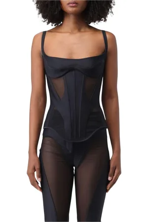 MUGLER Donna, Top, Nero, M, new