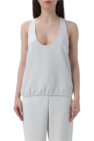 Giorgio Armani Donna, Top, Bianco, S, new