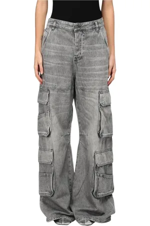 Diesel Donna, Jeans, Grigio, W24, new