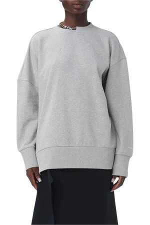 Stella McCartney Donna, Felpe, Grigio, M, new