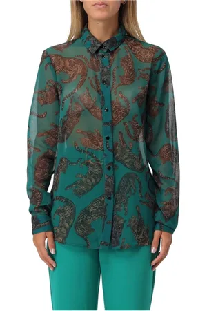 Roberto Cavalli Donna, Camicette , Verde, XS, new