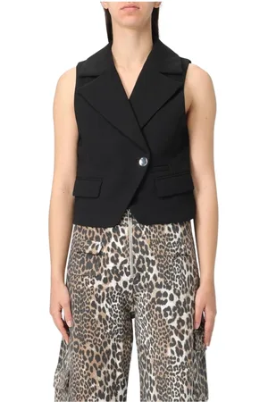 Ganni Donna, Giacche, Nero, S, new