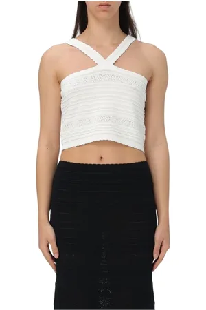 Twin-Set Donna, Top, Bianco, S, new