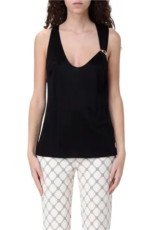 Elisabetta Franchi Donna, Top, Nero, XL, new
