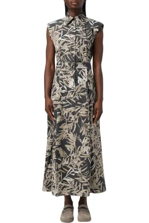 Brunello Cucinelli Donna, Abiti, Marrone, L, new
