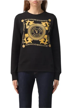 VERSACE Donna, Felpe, Nero, S, new