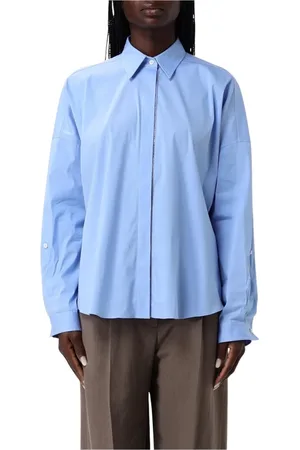 Brunello Cucinelli Donna, Camicette , Blu, XS, new