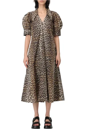 Ganni Donna, Abiti, Marrone, S, new