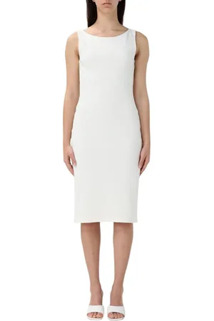 Emporio Armani Donna, Abiti, Bianco, 2Xs, new