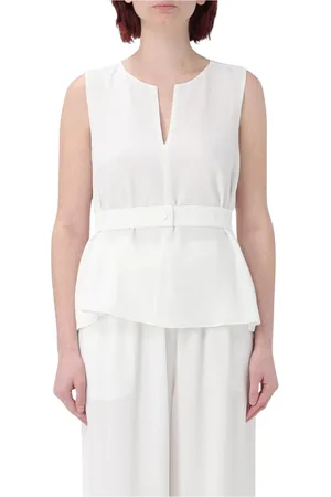 Emporio Armani Donna, Top, Bianco, L, new