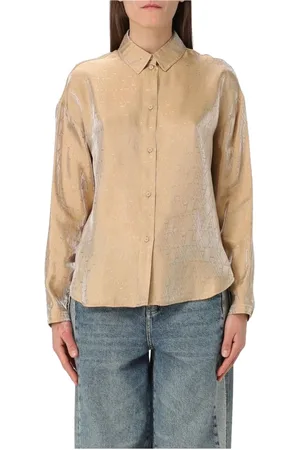 Armani Exchange Donna, Camicette , Giallo, S, new