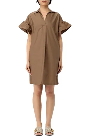 Kaos Donna, Abiti, Marrone, L, new