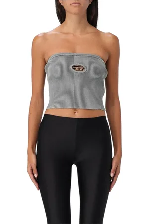 Diesel Donna, Top, Grigio, S, new