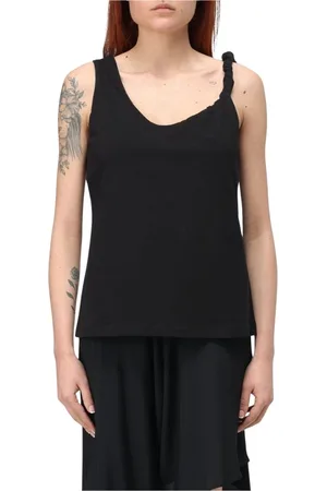 FEDERICA TOSI Donna, Top, Nero, M, new