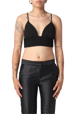FEDERICA TOSI Donna, Top, Nero, S, new