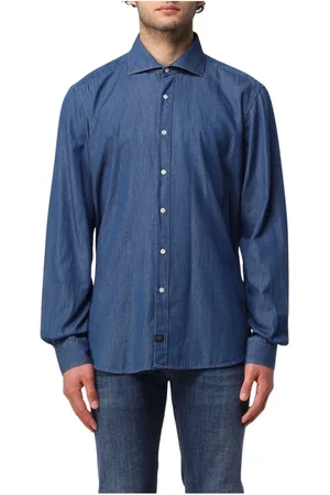 FAY Uomo, Magliette, Blu, M, new