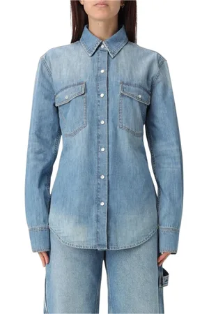 Stella McCartney Donna, Camicette , Blu, S, new