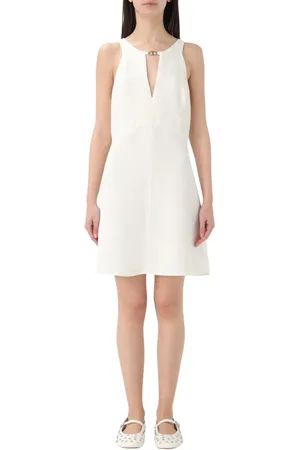 Twin-Set Donna, Abiti, Bianco, XS, new