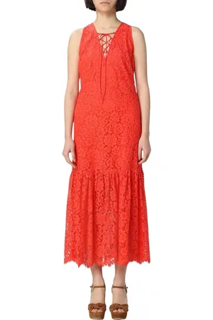 Twin-Set Donna, Abiti, Rosso, M, new