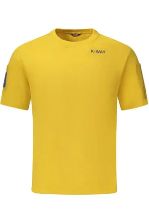 K-Way Uomo, Top, Giallo, L, new