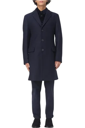 HUGO BOSS Uomo, Cappotti, Blu, S, new