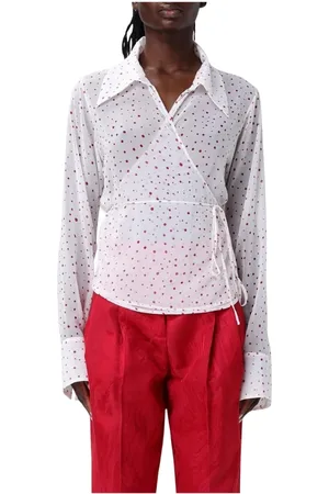 Des Phemmes Donna, Camicette , Bianco, M, new