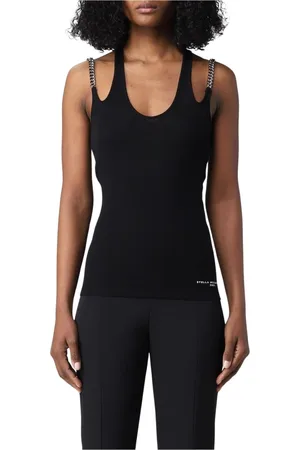 Stella McCartney Donna, Top, Nero, 2Xs, new