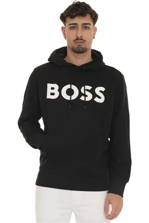 HUGO BOSS Uomo, Felpe, Nero, S, new
