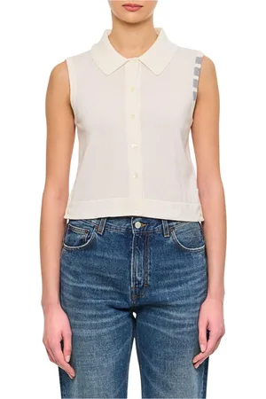 Thom Browne Donna, Giacche, Bianco, S, new