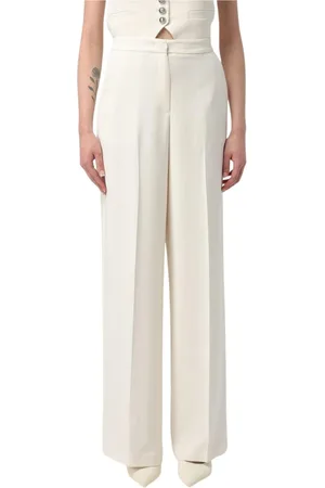 Pinko Donna, Pantaloni, Bianco, M, new