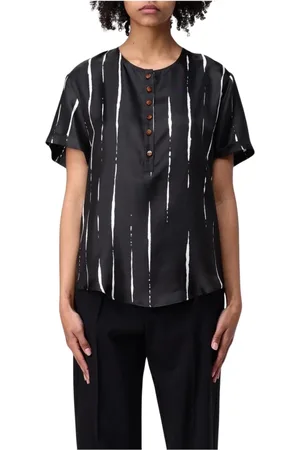 ALYSI Donna, Camicette , Nero, M, new