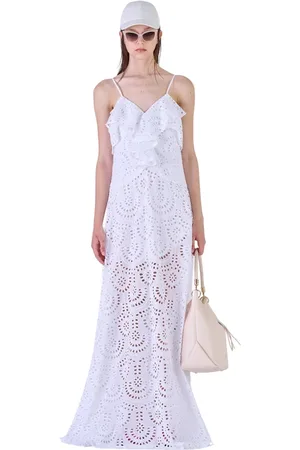 Silvian Heach Donna, Abiti, Bianco, M, new
