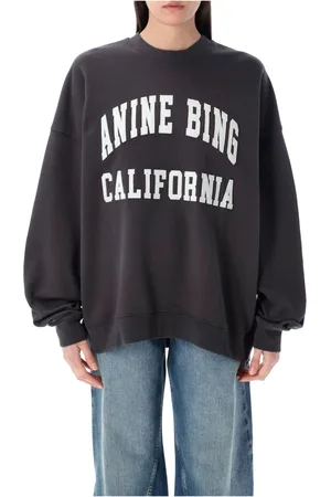 ANINE BING Donna, Felpe, Nero, M, new