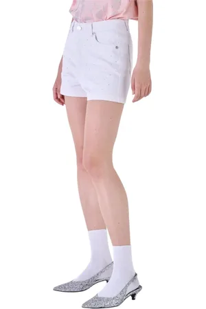 Silvian Heach Donna, Pantaloncini, Bianco, W31, new