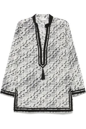 Tory Burch Donna, Camicette , Multicolore, L, new