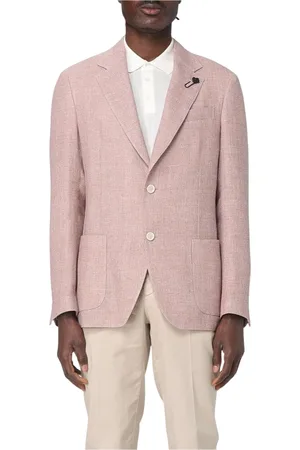 LARDINI Uomo, Giacche, Rosa, XL, new