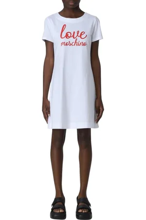 Moschino Donna, Abiti, Bianco, 2Xs, new