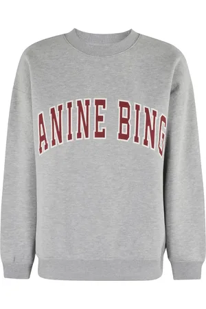 ANINE BING Donna, Felpe, Grigio, S, new