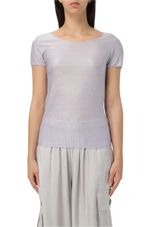 Emporio Armani Donna, Top, Viola, L, new