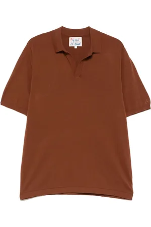 MC2 SAINT BARTH Uomo, Top, Marrone, S, new