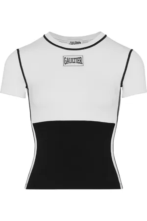 Jean Paul Gaultier Donna, Top, Bianco, S, new