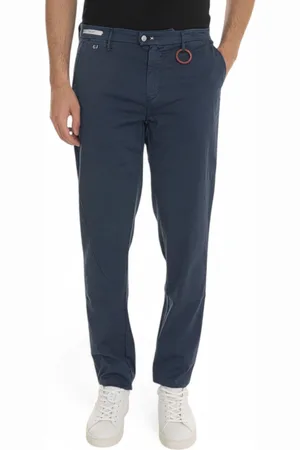 sartoria tramarossa Uomo, Pantaloni, Blu, W34, new