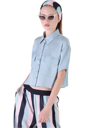 Silvian Heach Donna, Camicette , Blu, XS, new
