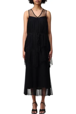 Twin-Set Donna, Abiti, Nero, XL, new