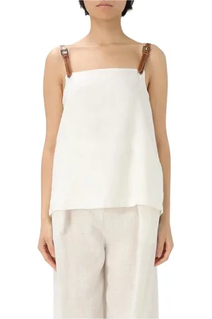SEMICOUTURE Donna, Top, Bianco, M, new