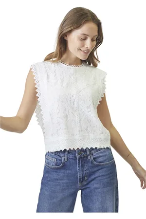 Co`Couture Donna, Top, Bianco, XS, new